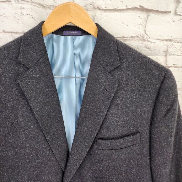 Stafford Blazer 46R Camel Hair Classic Fit Quiet Luxury Preppy Old Money Jacket‎ - Picture 9 of 13